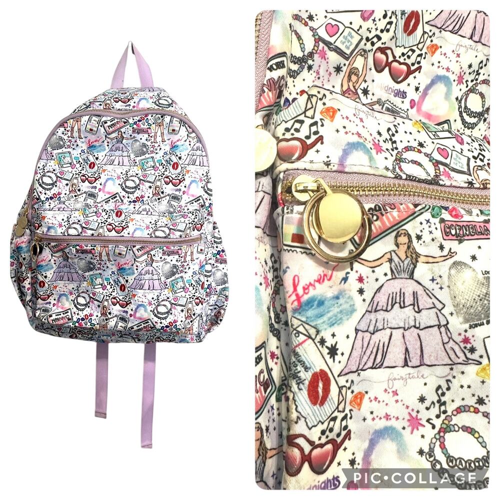 Elisabeth + Faith For The Swifites Fairytale Lover Eras Backpack Bookbag